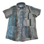 Mood_One Camicia Mezza Manica Tinta Unita con Fantasia per Bambino 3018BABY BLU MOOD_ONE 