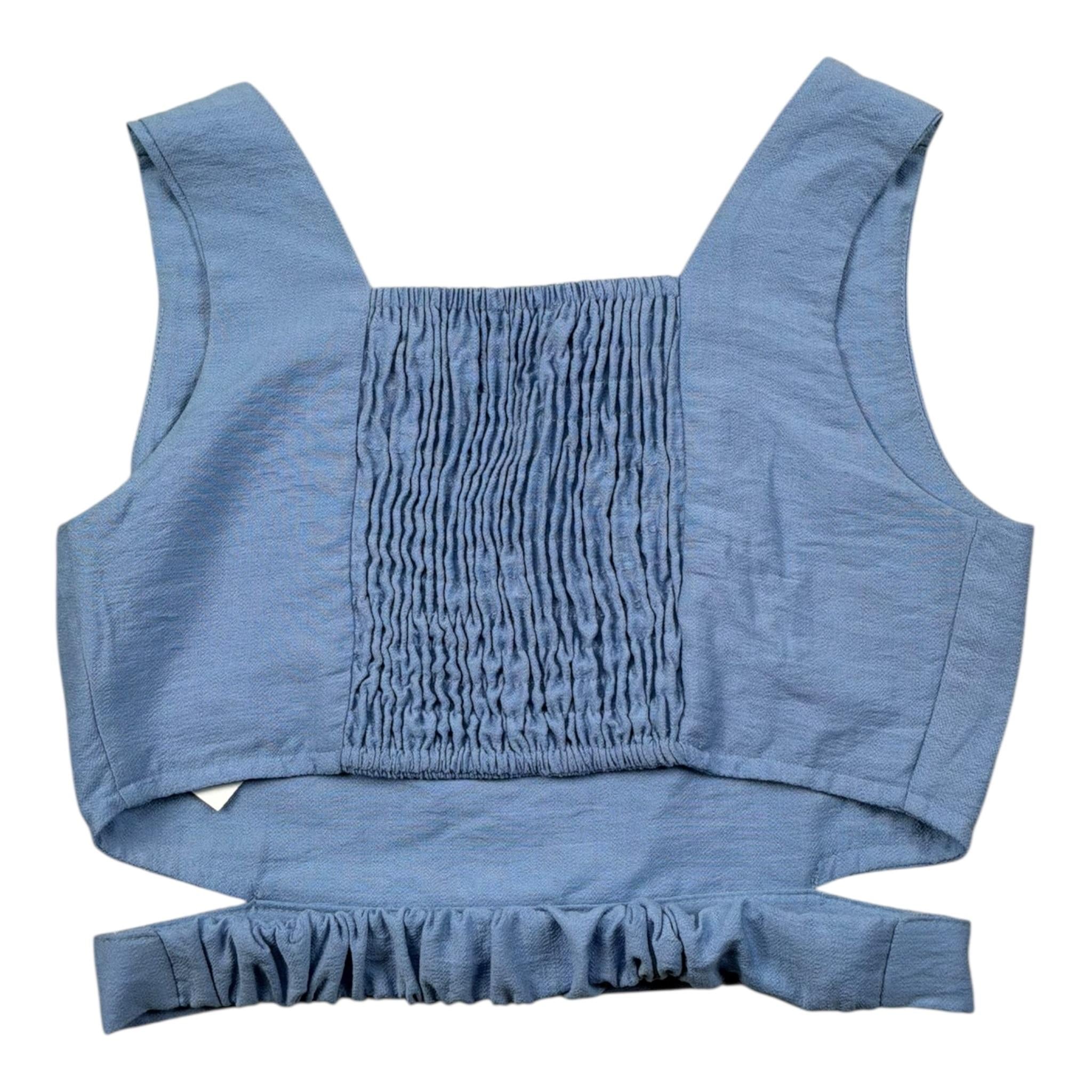 Meilisa Bai Top Tinta Unita  per Bambina FL6370 AZZURRO MEILISA BAI 