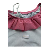 Saint Barth Costume Intero Monospalla Tinta Unita per Bambina CARIN ARGENTO SAINT BARTH 