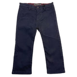 Guess Pantalone Tinta Unita Con Girovita Regolabile Blu Per Neonato