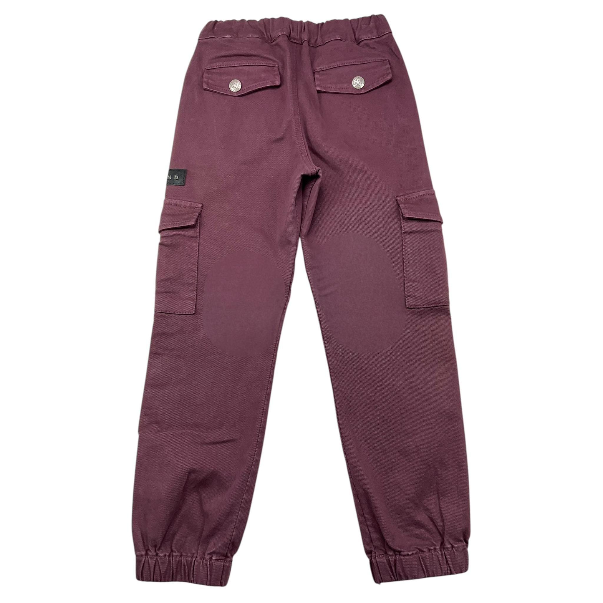 JOHN RICHMOND pantalone tinta unita con elastico in vita Bordeaux per Bambino RBA25090PA BORDEAUX JOHN RICHMOND 