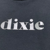 DIXIE felpa tinta unita girocollo con logo e tulle Nero per Bambina LB20040G67 NERO DIXIE 