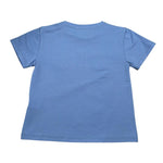 Malvi & Co T-Shirt tinta unita con Stampa Azzurro per Bambino S25B206CAJJJ AZZURRO MALVI & CO 