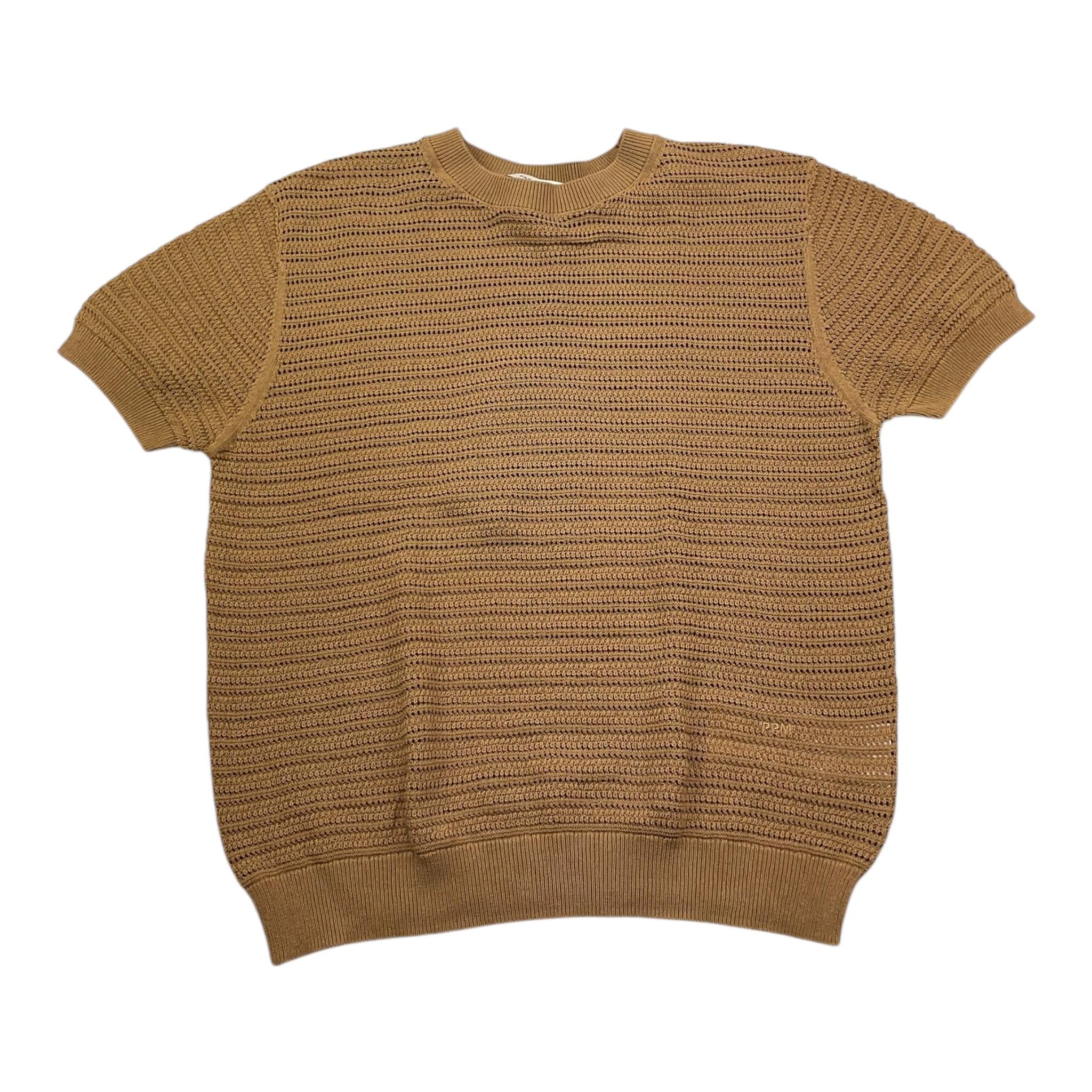 Paolo Pecora T-Shirt Girocollo In Maglia per Bambino PP3981 CAMMELLO PAOLO PECORA 