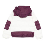 K-WAY giubbino bicolore con cappuccio in contrasto Bianco/viola per Bambina K6117YWAX BIANCO/VIOLA K-WAY 