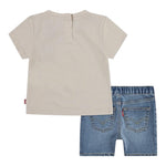Levi'S Completo 2 Pezzi T-Shirt-Bermuda per Neonato 6EM343 BEIGE LEVI'S 