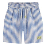 Scotch & Shrunk Bermuda Bicolore con Fantasia A Righe per Bambino 179434 BIANCO SCOTCH & SHRUNK 