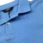 K-Way Polo Tinta Unita con Logo per Bambino K3148IW AZZURRO K-WAY 