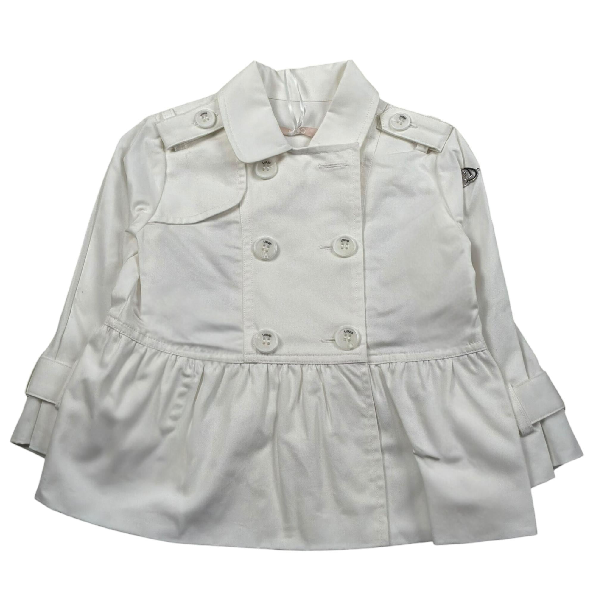 Liu Jo Giacca Tinta Unita per Bambina KA5012 BIANCO LIU JO 