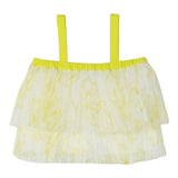 Liu Jo Top Bicolore con Fantasia  per Bambina GA5156 BIANCO LIU JO 