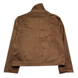 Paolo Pecora Giubbino Tinta Unita Scamosciato per Bambino PP4183 MARRONE PAOLO PECORA 