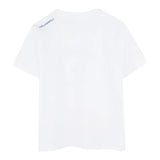 Karl Lagerfeld T-Shirt Girocollo Tinta Unita con Logo per Neonato Z30439 BIANCO KARL LAGERFELD 