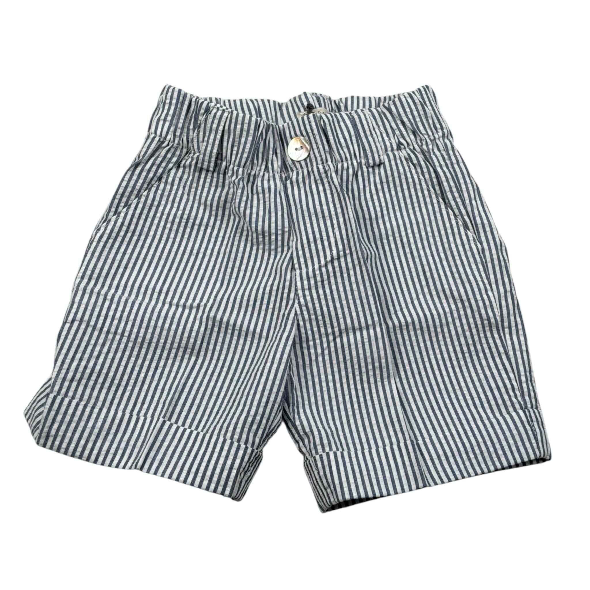 J.O. Milano Bermuda Fantasia A Righe per Neonato 574B1 BLU J.O. MILANO 