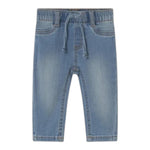 Mayoral Jeans Tinta Unita con Elastico In Vita per Neonato 596 AZZURRO MAYORAL 