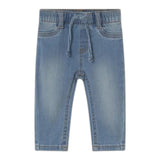 Mayoral Jeans Tinta Unita con Elastico In Vita per Neonato 596 AZZURRO MAYORAL 