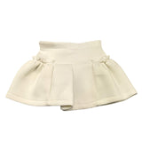 LIU JO short  tinta unita con fiocco in contrasto Panna per Bambina KF4140 PANNA LIU JO 