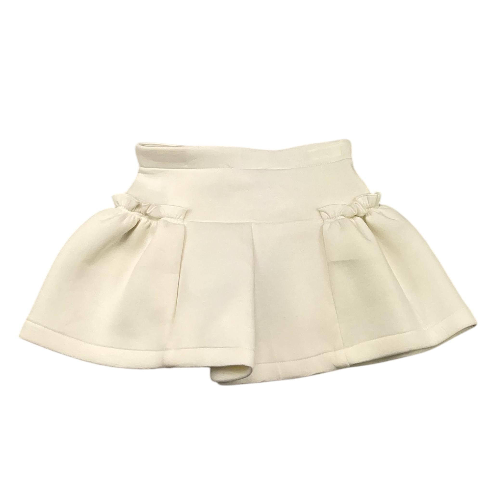 LIU JO short  tinta unita con fiocco in contrasto Panna per Bambina KF4140 PANNA LIU JO 