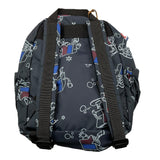 K-WAY zaino tinta unita con stampe logo Blu per Bambino K5123SW BLU K-WAY 