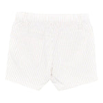 Moschino Bermuda Fantasia A Righe per Neonato MUQ01D BIANCO/BEIGE MOSCHINO 