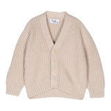 IL GUFO cardigan tinta unita con bottoni Sabbia per Neonato A24GF434EM109 SABBIA IL GUFO 