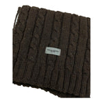 PAOLO PECORA sciarpa tinta unita con logo Marrone per Bambino PP4165 MARRONE PAOLO PECORA 