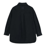 DOU DOU camicia manica lunga tinta unita con tasche Blu per Bambino DV2P27 BLU DOU DOU 