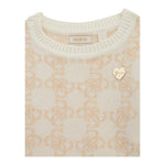 GUESS set abito-coulotte tinta unita logato Beige per Neonata A4BK11Z3K10 BEIGE GUESS 