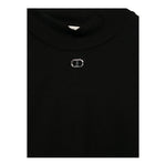 TWINSET maglia tinta unita mezzo collo Nero per Bambina 242GJ2434 NERO TWINSET 