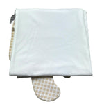 Le Bebe Coperta Tinta Unita con Ricami per Neonato LBB5285 BIANCO LE BEBE 