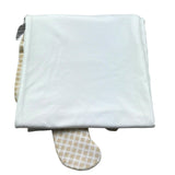 Le Bebe Coperta Tinta Unita con Ricami per Neonato LBB5285 BIANCO LE BEBE 