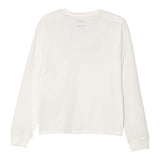 VANS shirt girocollo tinta unita con stampa logo Panna per Bambina VN000K97FS8 PANNA VANS 