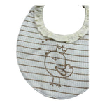 Mayoral Bavetta Tinta Unita Fantasia A Righe per Neonata 9098 PANNA MAYORAL 