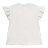 Etro T-Shirt Girocollo Tinta Unita Bianco Per Bambina