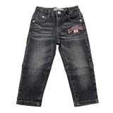 ICEBERG jeans tinta unita con girovita regolabile Nero per Neonato PTICE5308BNXXX NERO ICEBERG 