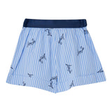 Liu Jo Short Tinta Unita con Fantasia A Righe per Bambina KA5051 AZZURRO LIU JO 