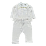 Le Coconne Completo 2 Pezzi Maglia-Leggins per Neonata LCN1412 PANNA LE COCONNE 