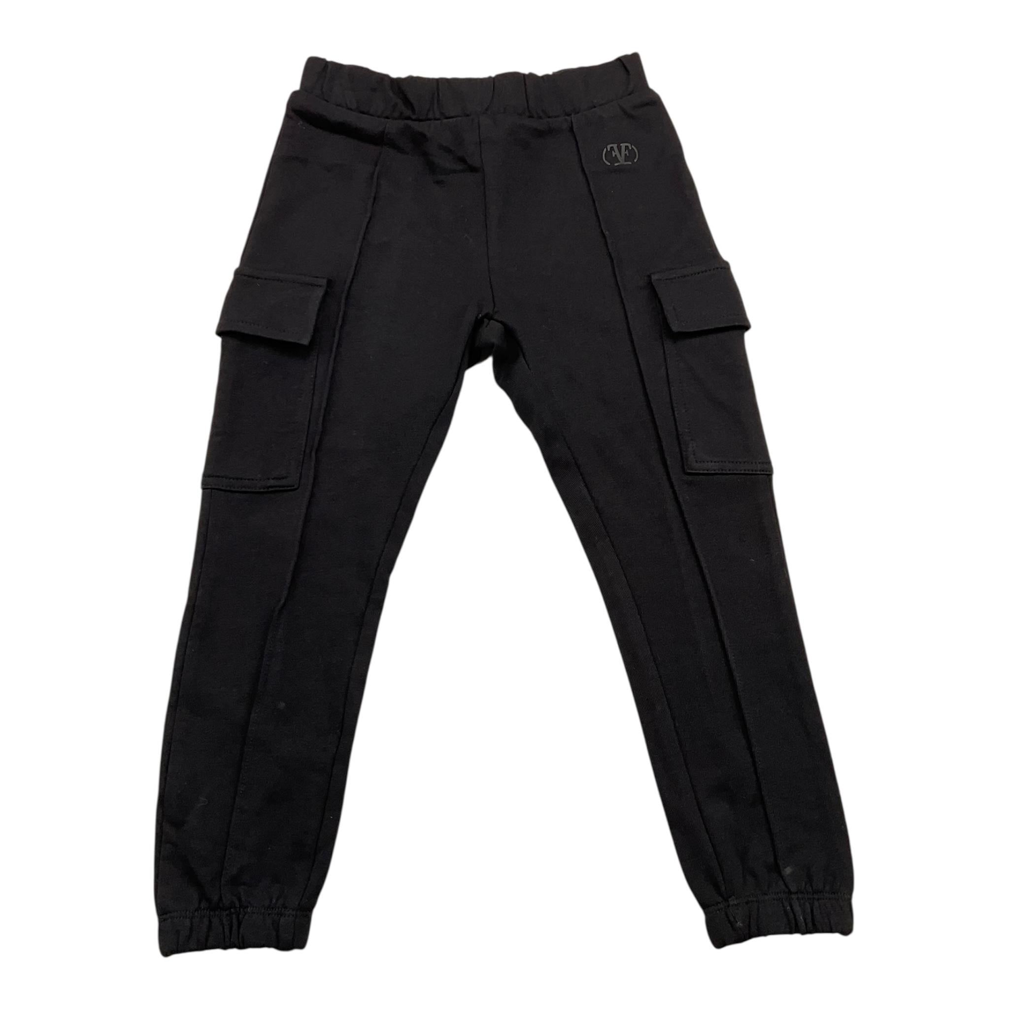 FUN & FUN pantalone tuta tinta unita Nero per Neonata FBPT00009 NERO FUN & FUN 