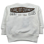 Please Felpa Chiusa Girocollo Tinta Nita con Logo Bianco per Bambino LB19040B72 BIANCO PLEASE 