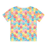 Balmain T-Shirt Girocollo Tinta Unita con Stampa per Neonata BW8621 BIANCO BALMAIN 