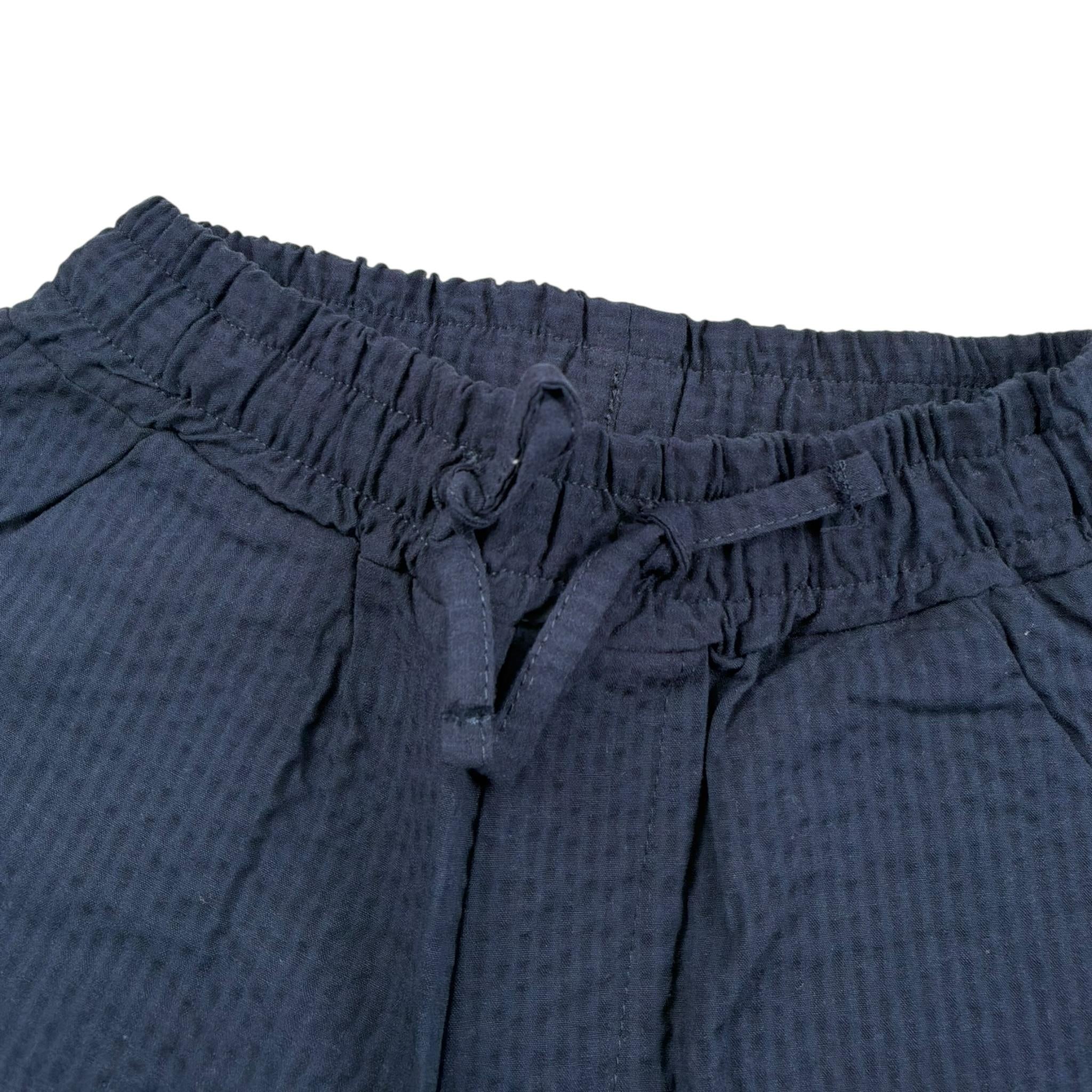 Paolo Pecora Bermuda Tinta Unita con Elastico In Vita per Neonato PP3710N BLU PAOLO PECORA 