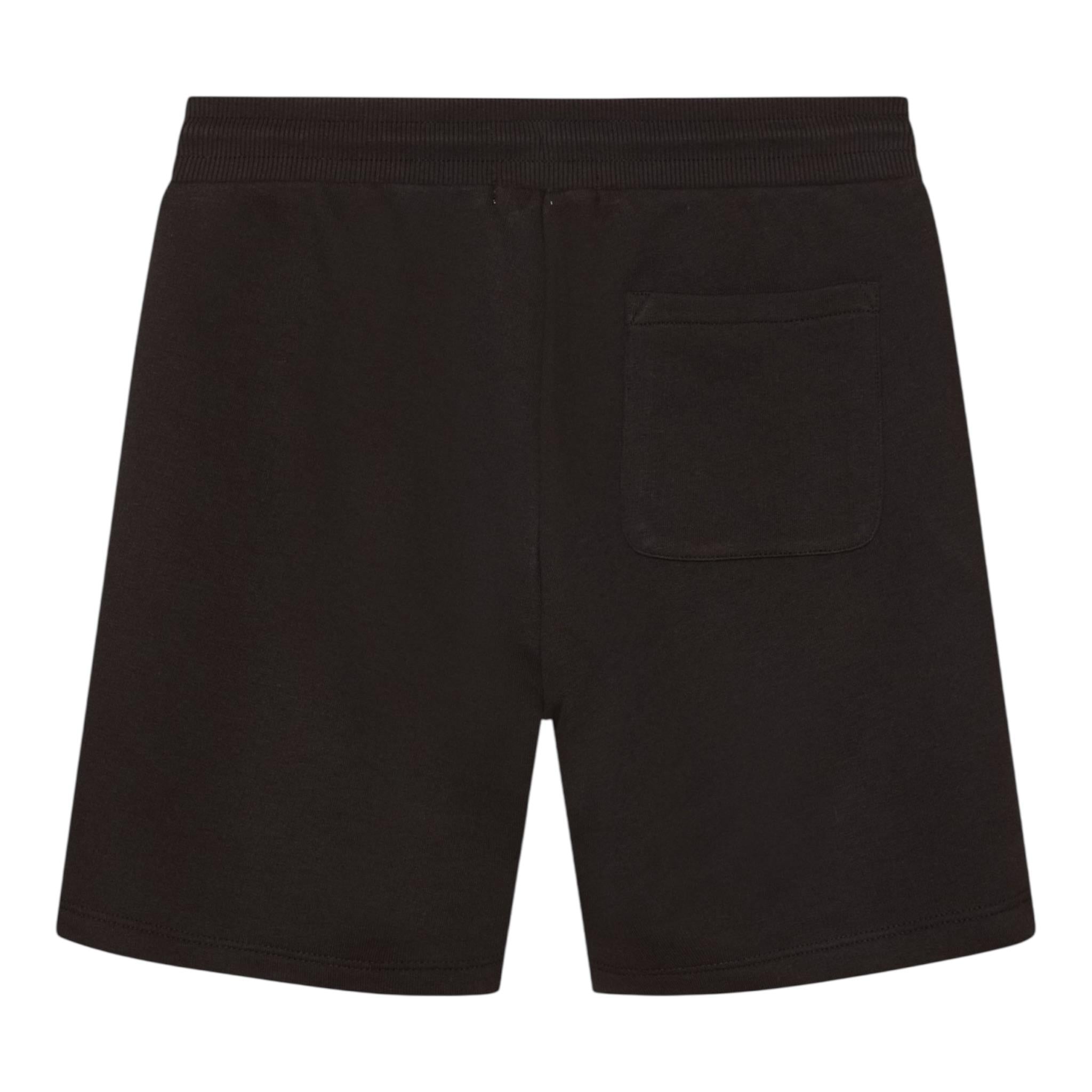 Calvin Klein Bermuda Tuta tinta unita con Logo Nero per Bambino IB0IB01290 NERO CALVIN KLEIN 