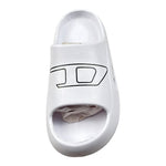 Diesel Ciabatte Tinta Unita con Logo per Bambino BC0560 BIANCO DIESEL 