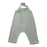 Squid Latzhose Solid Green für Neugeborene