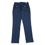 Eleventy Pantalone Tinta Unita Con Tasche America Blu Per Bambino