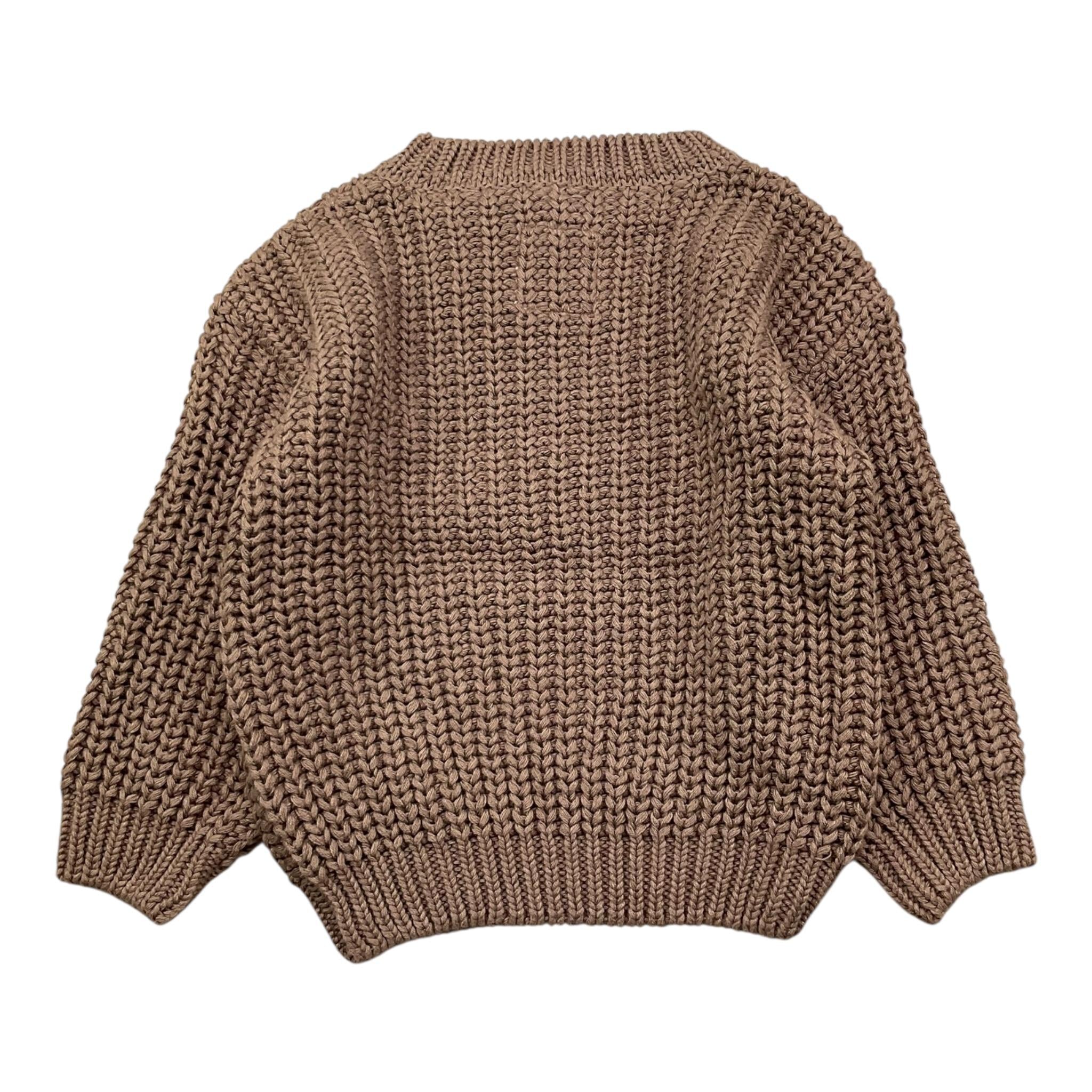 PLAY UP maglia girocollo tinta unita Marrone per Bambina PA011AP1135J MARRONE PLAY UP 