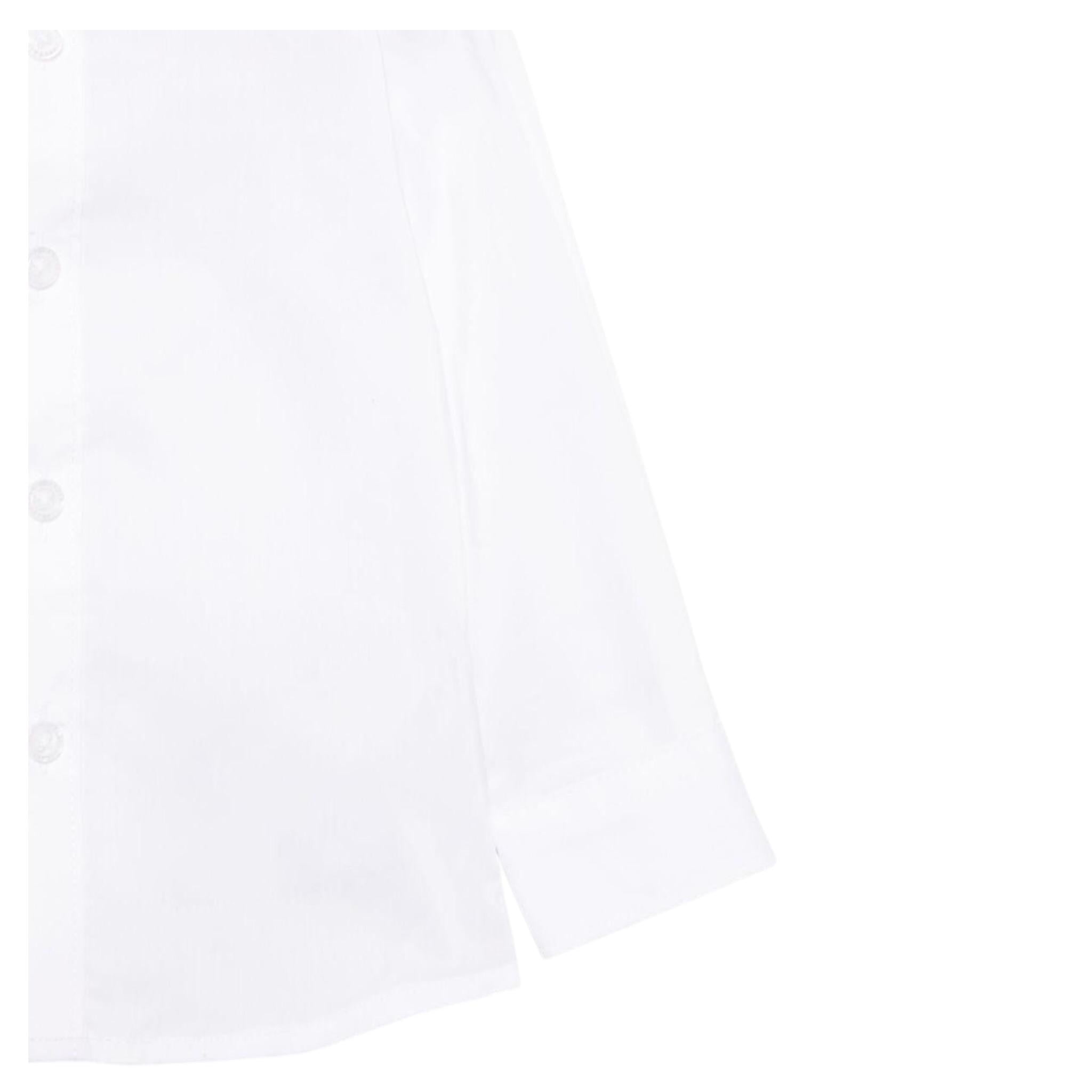 Trussardi Camicia Tinta Unita con Logo per Bambino TIP25091CA BIANCO TRUSSARDI 