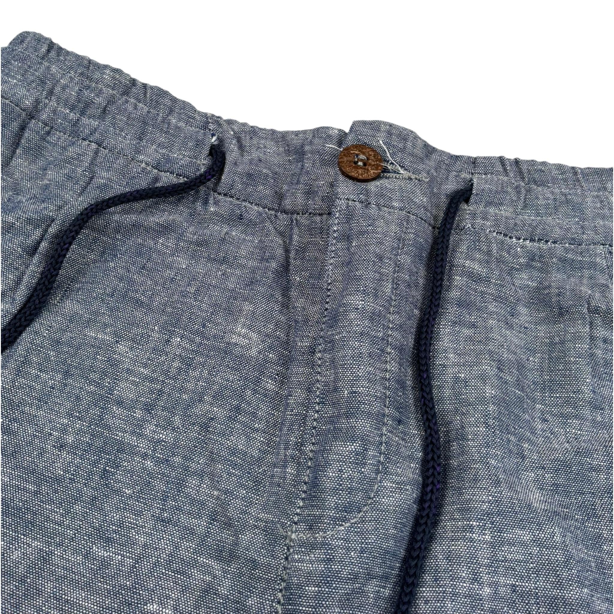 Siviglia Bermuda Tinta Unita con Elastico In Vita per Bambino SVJSO17243 BLU SIVIGLIA 