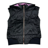Juicy Couture Giubbino Modello Smanicato Tinta Unita con Zip per Bambina JBX6520 NERO JUICY COUTURE 
