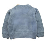 SAINT BARTH maglia mezzo collo tinta unita con ricami Azzurro per Neonata BLOM004X AZZURRO SAINT BARTH 