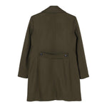 FAY cappotto tinta unita con bottoni Verde per Bambino FV2A30 VERDE FAY 